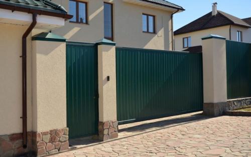 Ворота своими руками из профнастила. Ворота из профнастила — 135 фото, как установить своими руками разные типы ворот