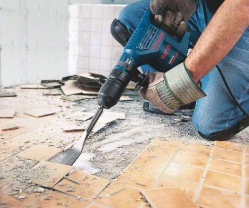 Демонтаж короба с плиткой. Инструменты и подготовка