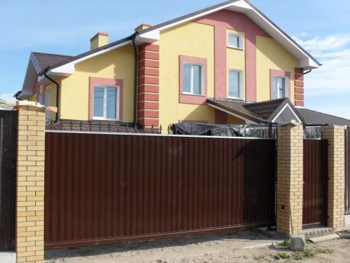 Ворота своими руками из профнастила. Ворота из профнастила — 135 фото, как установить своими руками разные типы ворот