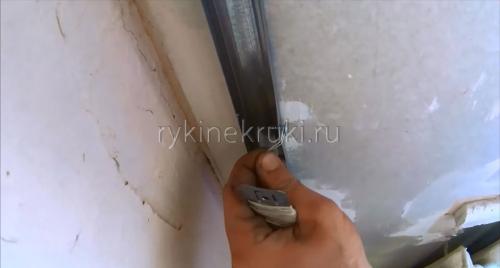 Крепление профилей для гипсокартона. Монтаж стоечных профилей под гипсокартон