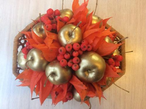 Композиция своими руками осень. Осенние композиции – поделки с ТЫКВАМИ. 08