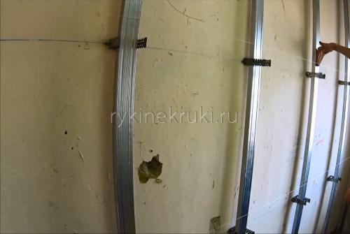 Крепление профилей для гипсокартона. Монтаж стоечных профилей под гипсокартон