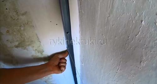 Крепление профилей для гипсокартона. Монтаж стоечных профилей под гипсокартон