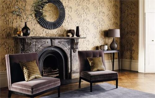 Обои для зала 2019. Обои 2019: тренды и новинки