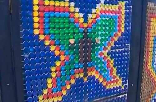 Клумбы из бутылок пластиковых своими руками. Как сделать клумбу из пластиковых бутылок своими руками быстро и легко 05