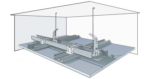 Монтаж профиля для гипсокартона на потолок. Подготовка и расчет проекта по установке потолка из гипсокартона