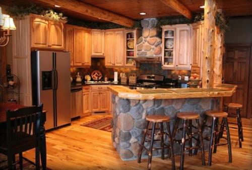 Дизайн гостиной с кухней в частном доме. Особенности дизайна кухни-гостиной