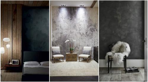 Фактурная шпаклевка стен. Применение фактурных и структурных валиков 02