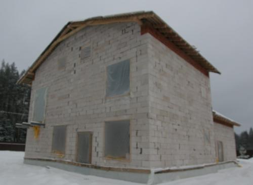 Кладка дома из пеноблоков своими руками. Как построить дом из пеноблоков: особенности возведения стен 12