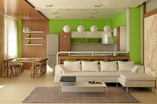 Дизайн гостиной с кухней в частном доме. Особенности дизайна кухни-гостиной