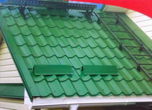 Рассекатели снега на крыше. Разновидности конструкции, преимущества