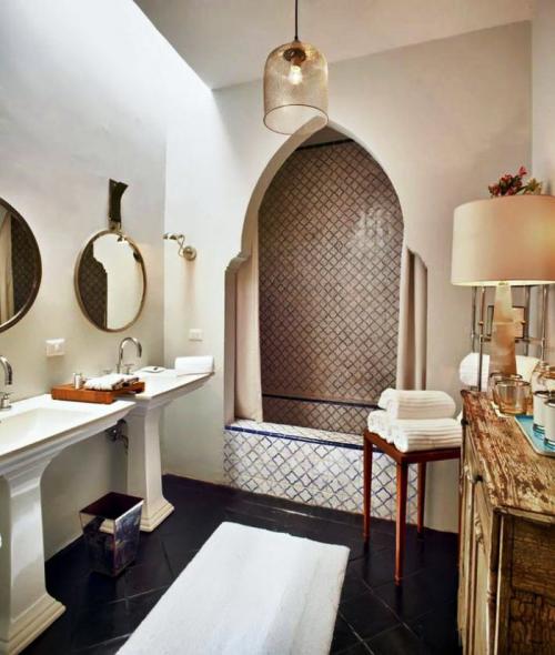 Дизайн ванной комнаты в арабском стиле. Привлекательный минимализм Страны Восходящего Солнца 22 Дизайн ванной комнаты в арабском стиле. Привлекательный минимализм Страны Восходящего Солнца 22