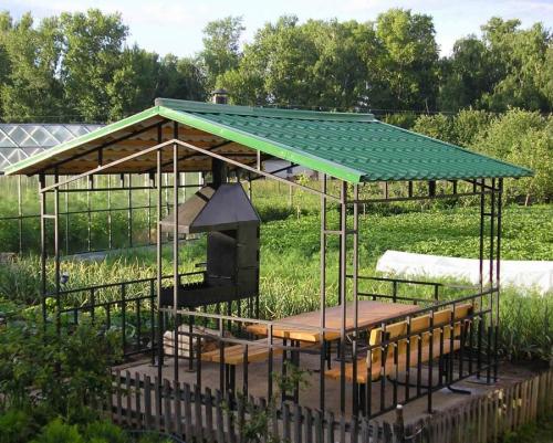 Беседка для дачи. Беседки для дачи — простые, недорогие и стильные варианты своими руками (115 фото)