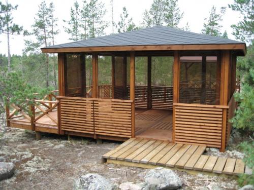 Беседка для дачи. Беседки для дачи — простые, недорогие и стильные варианты своими руками (115 фото)