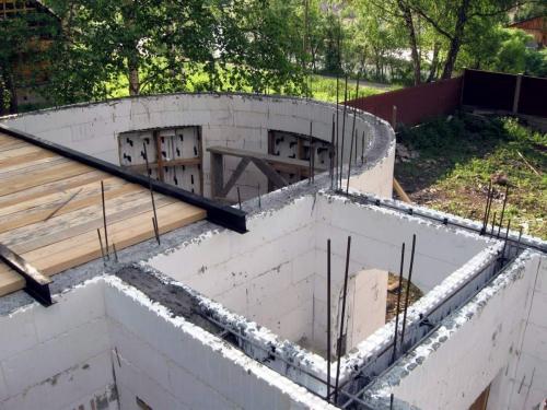 Смета на строительство дома из несъемной опалубки. Цена строительства коттеджей и домов из несъемной опалубки