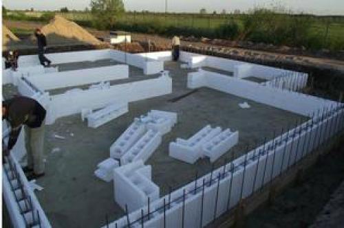 Несъемной опалубки недостатки. Несъемная опалубка из пенополистирола 02