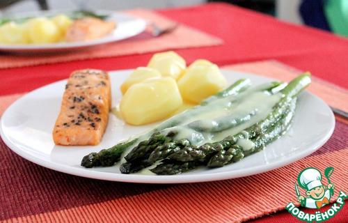 Как приготовить зеленую спаржу. Зеленая спаржа за 10 минут 02 Как приготовить зеленую спаржу. Зеленая спаржа за 10 минут 02