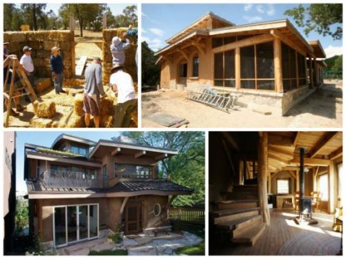 Дом из соломы и глины. 10 лучших натуральных домов из соломы и глины 2014 года