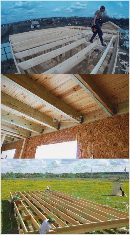 Перекрытия каркасного дома. Перекрытия каркасных зданий 01