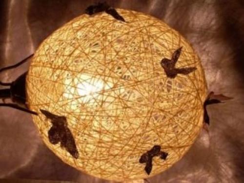 Напольный абажур своими руками. Каркас 10