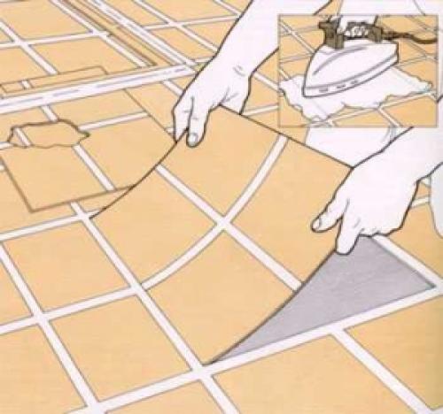 Как выпрямить погнутый линолеум. Как разгладить линолеум