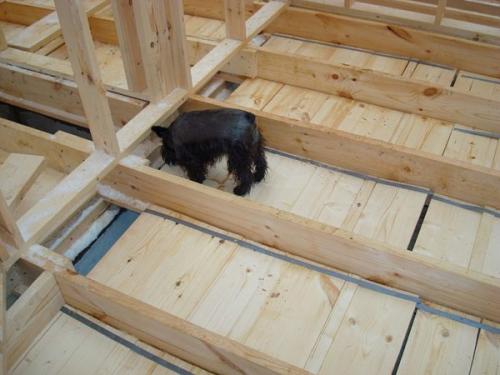 Перекрытие в деревянном доме. В каких случаях рекомендуется на втором этаже настилать холодные полы