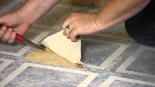 Растянулся линолеум, что делать. Почему вздувается линолеум и как этого не допустить