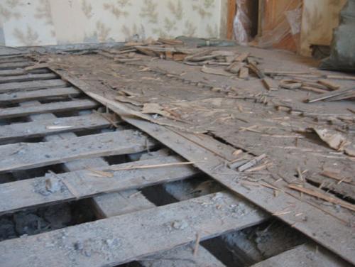 Реставрация пола в хрущевке. Особенности устройства пола