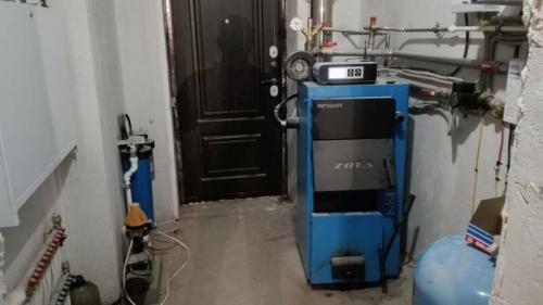 Твердотопливный котел на кухне. Хорошо зарабатываешь?