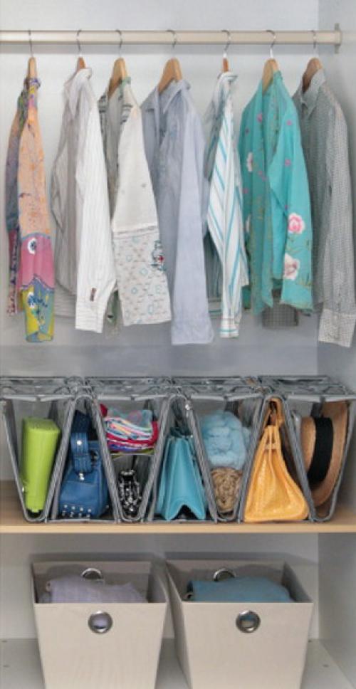 Идеи хранения сумочек 07