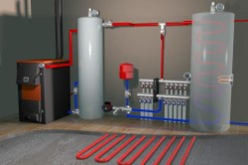 Монтаж твердотопливного котла своими руками. Подключение твердотопливного котла к системе 01