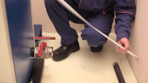 Установка котла длительного горения. Оборудование котельной