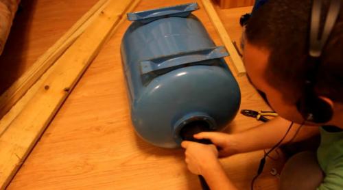 Замена груши в насосной станции. Порядок действий