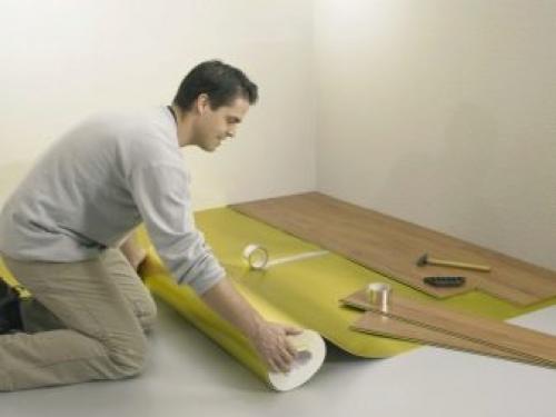 Можно ли прикрутить ламинат к полу. Подготовка к укладке ламината 12