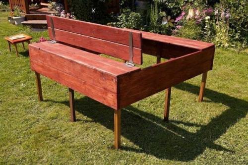 Песочница с крышкой своими руками пошаговая инструкция. Песочница-трансформер со складной крышкой