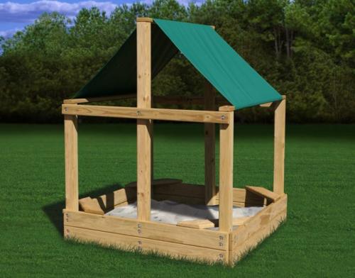 Песочница своими руками из пластиковых бутылок. Купить готовую песочницу или соорудить своими руками?