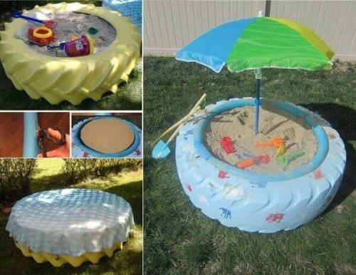 Тент для песочницы своими руками. Из чего делаются песочницы своими руками: фото и советы
