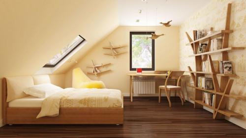 Как сделать второй этаж под крышей. Как сделать второй этаж — подробное описание выбора дизайна и оформления второго этажа (115 фото)