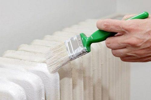 Как правильно покрасить батарею отопления в квартире. Инструкция по окраске радиаторов отопления