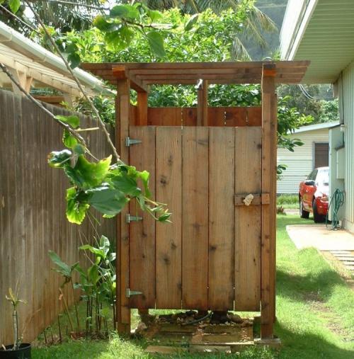 Необычный летний душ. Летний душ –, как построить для дачи своими руками? Идеи, чертежи и лучшие проекты (85 фото)