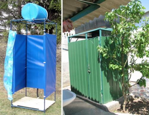 Необычный летний душ. Летний душ –, как построить для дачи своими руками? Идеи, чертежи и лучшие проекты (85 фото)