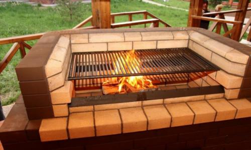 Быстрый мангал из кирпича. Мангал из кирпича: чертежи, фото, видео. Инструкция, как сделать простой мангал на участке?