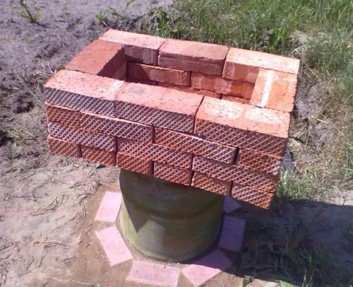 Мини мангал из кирпича своими руками. Мангал из кирпича своими руками: пошаговая инструкция постройки и чертежи лучших моделей для дома и дачи