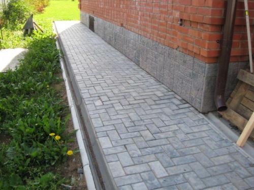Красивая отмостка вокруг дома своими руками с орнаментом. Отмостка дома своими руками —, как сделать защита фундамента? Пошаговая инструкция (71 фото)