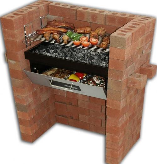 Мини мангал из кирпича своими руками. Мангал из кирпича своими руками: пошаговая инструкция постройки и чертежи лучших моделей для дома и дачи