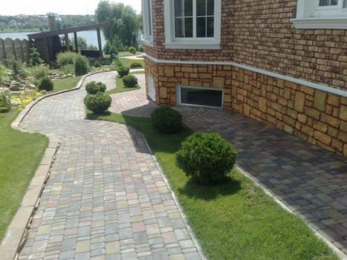 Красивая отмостка вокруг дома своими руками с орнаментом. Отмостка дома своими руками —, как сделать защита фундамента? Пошаговая инструкция (71 фото)