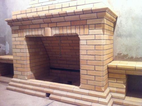 Садовая печь-барбекю из кирпича с мангалом чертежи. Барбекю из кирпича своими руками — секреты мастера, как сделать уличный комплекс мангал и печь-барбекю из кирпича самостоятельно! (фото и видео)