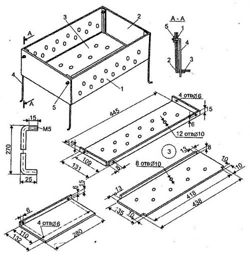 Барбекю своими руками размеры. Мангал своими руками — инструкция, как сделать из метала и кирпича (100 фото новинок)
