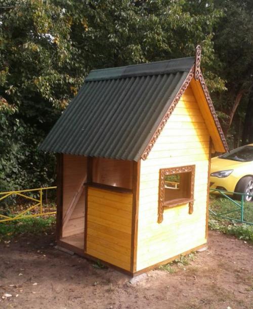 Детский домик из вагонки своими руками. Мастер-класс по созданию детского домика для дачи своими руками