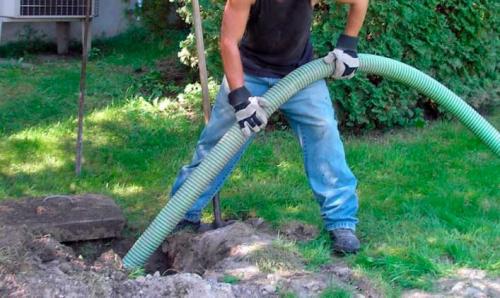 Откачка канализации на даче. Варианты устройства канализации на даче 02